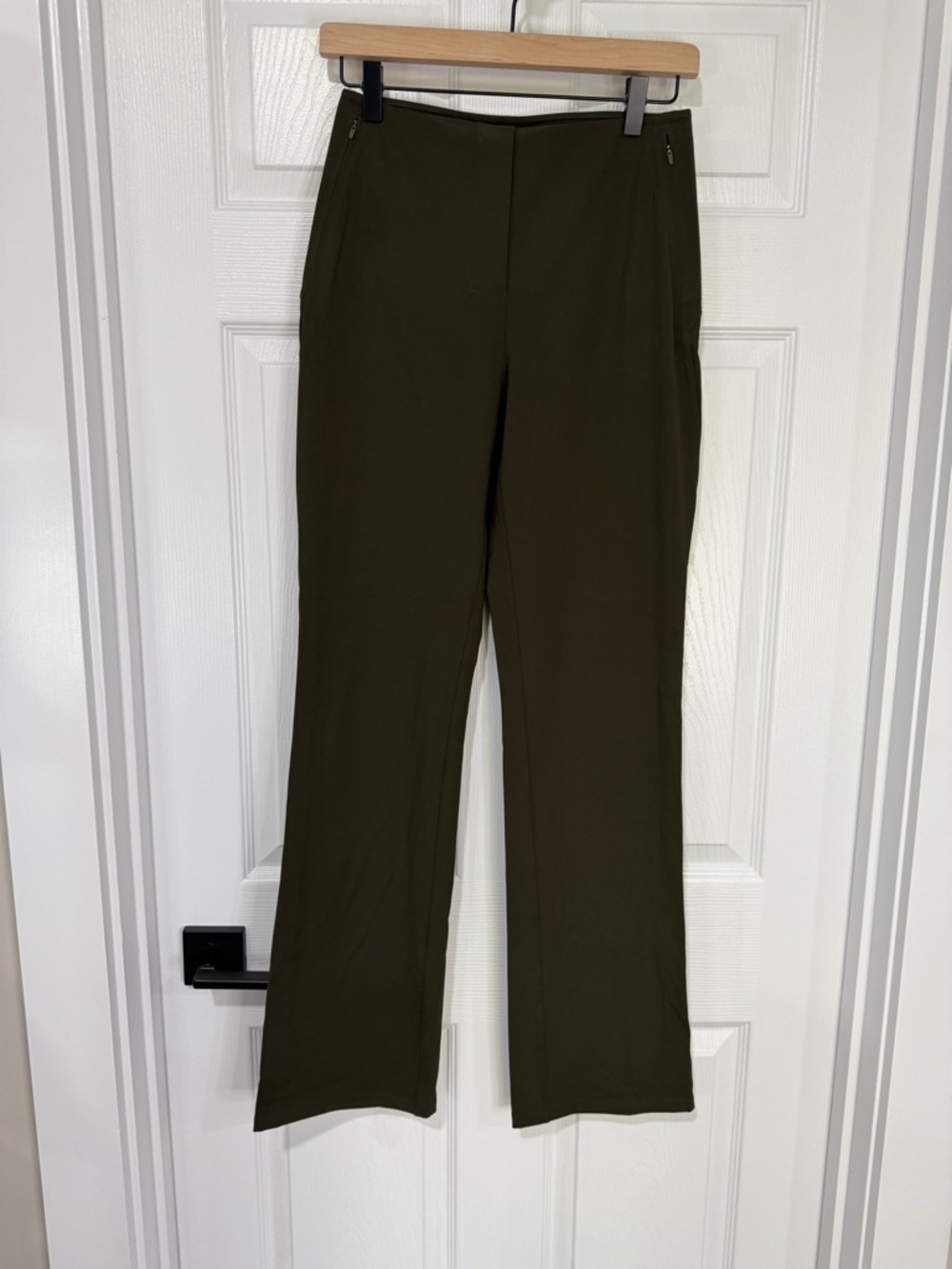 lululemon athletica Dark Olive Flare Boot-Cut Pants